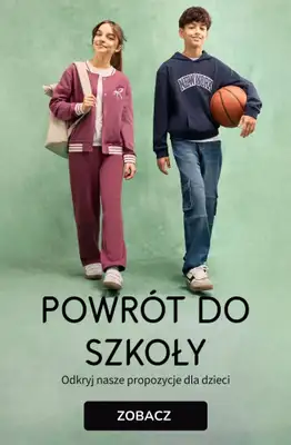 bonprix - gazetka promocyjna Powrót do szkoły - propozycje dla dzieci! od środy 12.08 