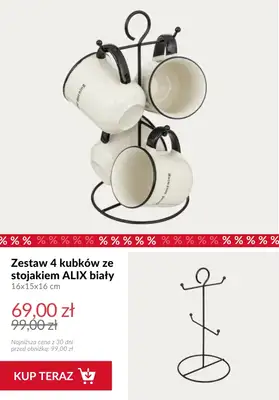 Homla - gazetka promocyjna Do -70% akcesoria do kawy i herbaty od piątku 14.08  - strona 11