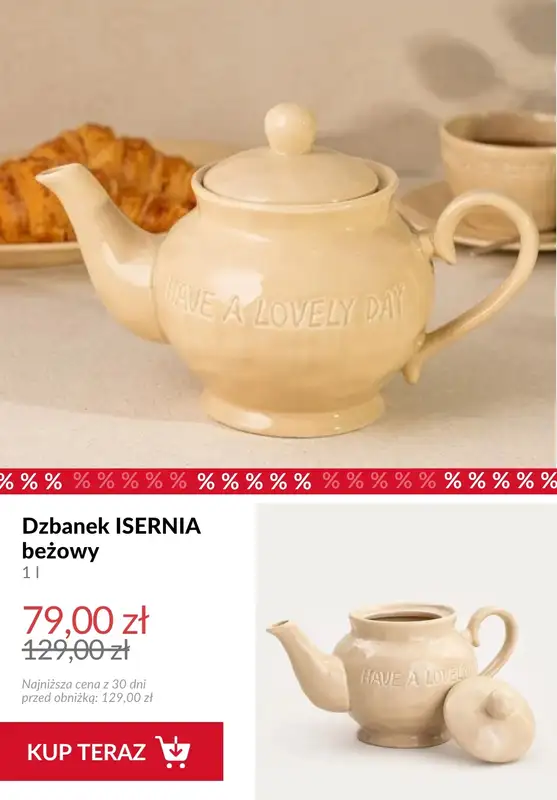 Homla - gazetka promocyjna Do -70% akcesoria do kawy i herbaty od piątku 14.08  - strona 9