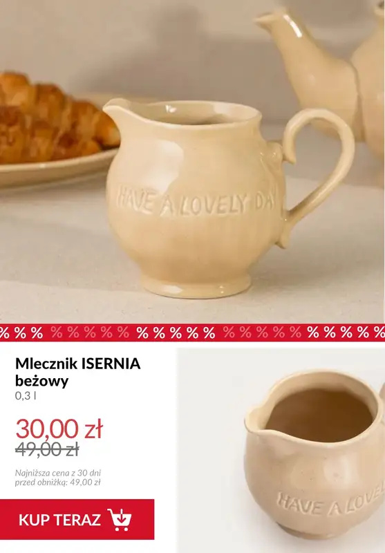 Homla - gazetka promocyjna Do -70% akcesoria do kawy i herbaty od piątku 14.08  - strona 10