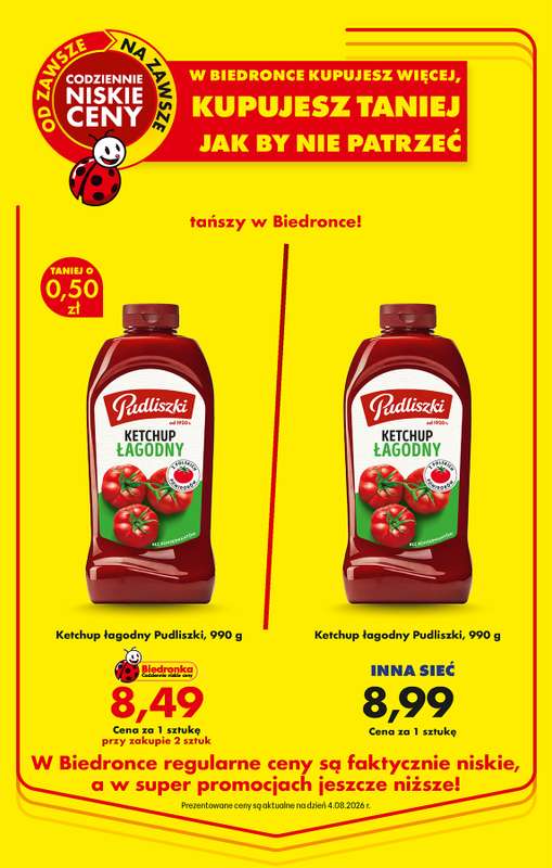 Biedronka - gazetka promocyjna Od środy, Z ladą tradycyjną od środy 12.08 do środy 19.08 - strona 25
