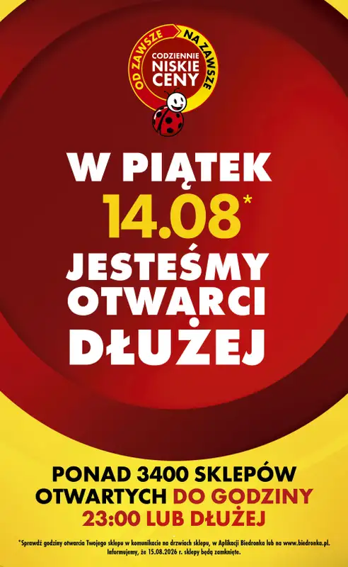 Biedronka - gazetka promocyjna Od środy, Z ladą tradycyjną   - strona 3