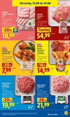 Lidl - gazetka promocyjna Gazetka Ważna Od 12.08 Do 14.08 od środy 12.08 do piątku 14.08 - strona 63