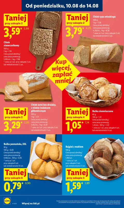 Lidl - gazetka promocyjna Gazetka Ważna Od 12.08 Do 14.08 od środy 12.08 do piątku 14.08 - strona 60