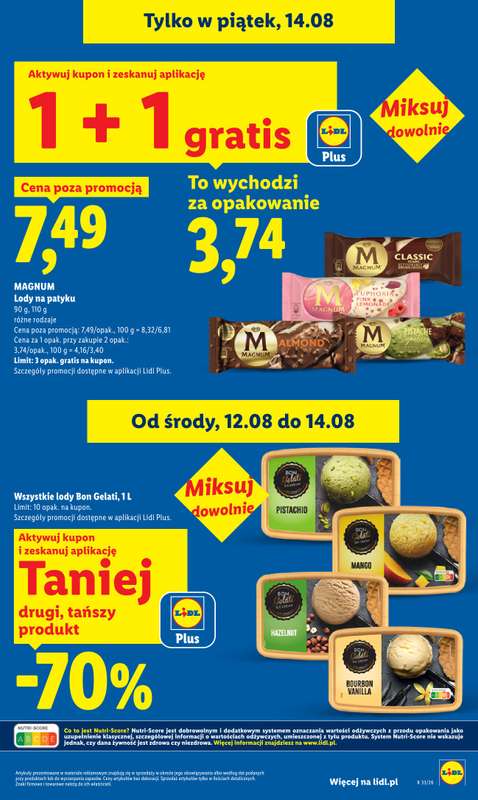 Lidl - gazetka promocyjna Gazetka Ważna Od 12.08 Do 14.08 od środy 12.08 do piątku 14.08 - strona 13