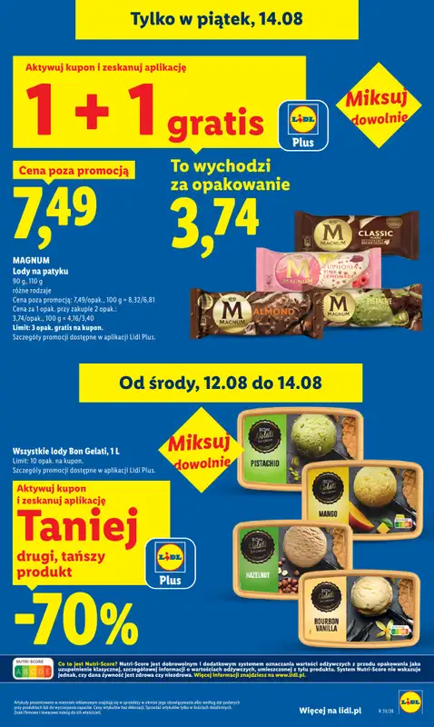 Lidl - gazetka promocyjna Gazetka Ważna Od 12.08 Do 14.08 od środy 12.08 do piątku 14.08 - strona 13