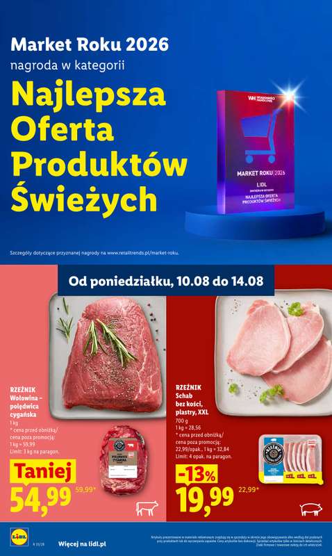 Lidl - gazetka promocyjna Gazetka Ważna Od 12.08 Do 14.08 od środy 12.08 do piątku 14.08 - strona 62