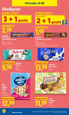 Lidl - gazetka promocyjna Gazetka Ważna Od 12.08 Do 14.08 od środy 12.08 do piątku 14.08 - strona 84