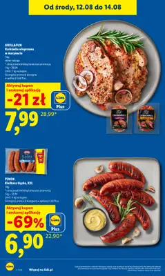 Lidl - gazetka promocyjna Gazetka Ważna Od 12.08 Do 14.08 od środy 12.08 do piątku 14.08 - strona 10