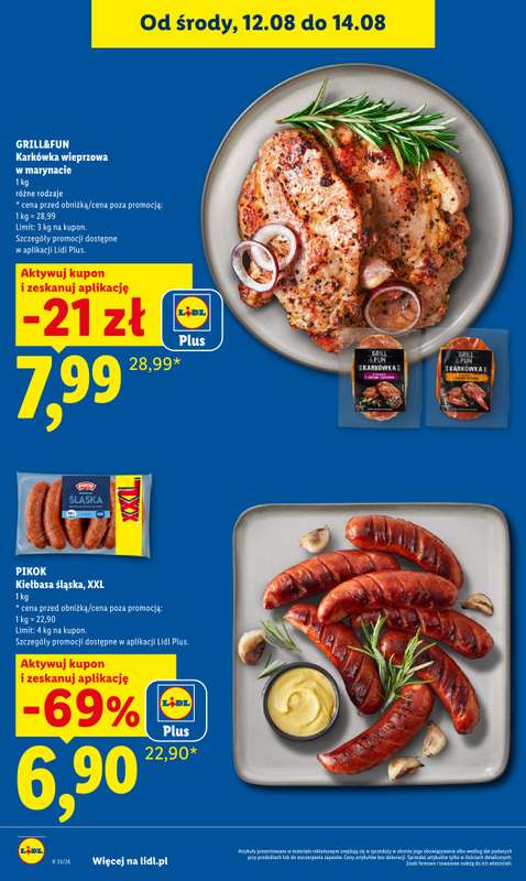 Lidl - gazetka promocyjna Gazetka Ważna Od 12.08 Do 14.08 od środy 12.08 do piątku 14.08 - strona 10