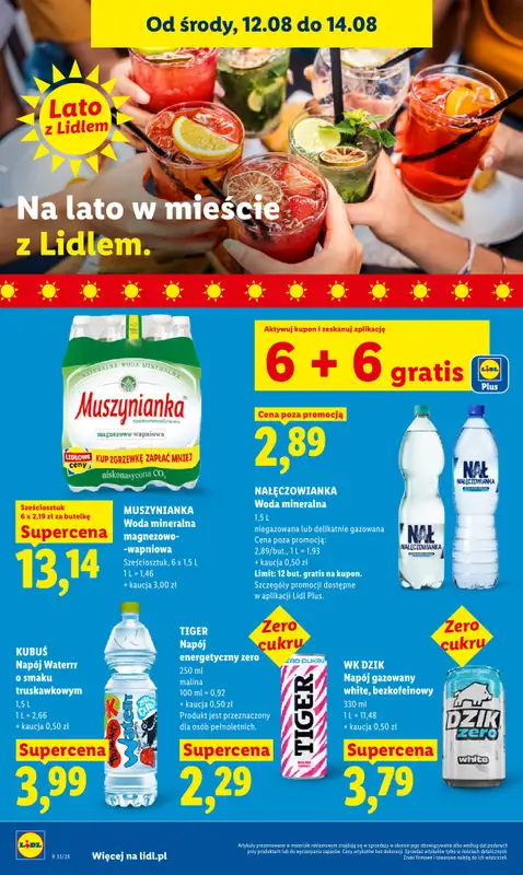 Lidl - gazetka promocyjna Gazetka Ważna Od 12.08 Do 14.08 od środy 12.08 do piątku 14.08 - strona 70