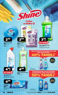Netto - gazetka promocyjna Gazetka Spożywcza od poniedziałku 17.08 do soboty 22.08 - strona 34