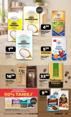 Netto - gazetka promocyjna Gazetka Spożywcza od poniedziałku 17.08 do soboty 22.08 - strona 27
