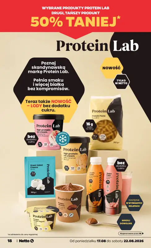 Netto - gazetka promocyjna Gazetka Spożywcza od poniedziałku 17.08 do soboty 22.08 - strona 18