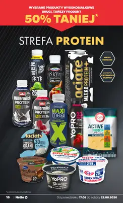 Netto - gazetka promocyjna Gazetka Spożywcza od poniedziałku 17.08 do soboty 22.08 - strona 16