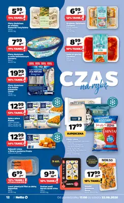 Netto - gazetka promocyjna Gazetka Spożywcza od poniedziałku 17.08 do soboty 22.08 - strona 12