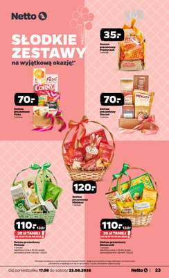 Netto - gazetka promocyjna Gazetka Spożywcza od poniedziałku 17.08 do soboty 22.08 - strona 23