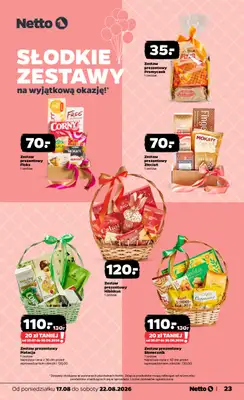 Netto - gazetka promocyjna Gazetka Spożywcza od poniedziałku 17.08 do soboty 22.08 - strona 23