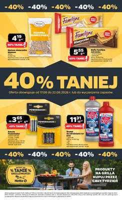 Netto - gazetka promocyjna Gazetka Spożywcza od poniedziałku 17.08 do soboty 22.08 - strona 36