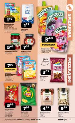 Netto - gazetka promocyjna Gazetka Spożywcza od poniedziałku 17.08 do soboty 22.08 - strona 21