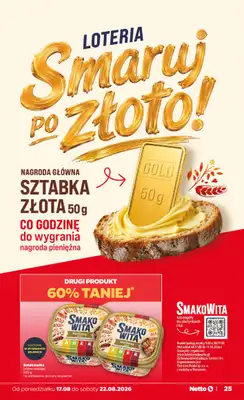 Netto - gazetka promocyjna Gazetka Spożywcza od poniedziałku 17.08 do soboty 22.08 - strona 25
