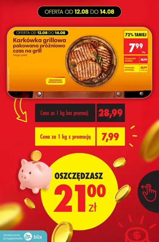 Biedronka - gazetka promocyjna Przeliczamy promocje!  