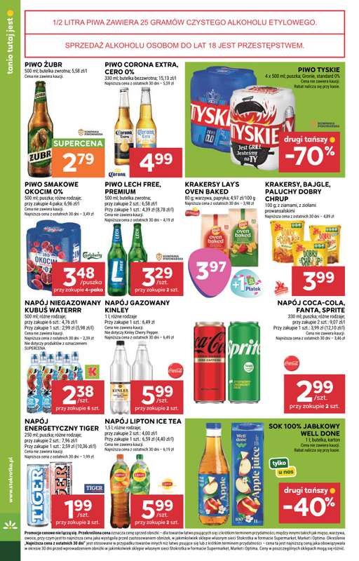 Stokrotka - gazetka promocyjna Gazetka Supermarket od czwartku 13.08 do środy 19.08 - strona 40