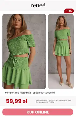 Renee - gazetka promocyjna Komplety damskie na WYPRZEDAŻY! od czwartku 13.08 do środy 19.08 - strona 2