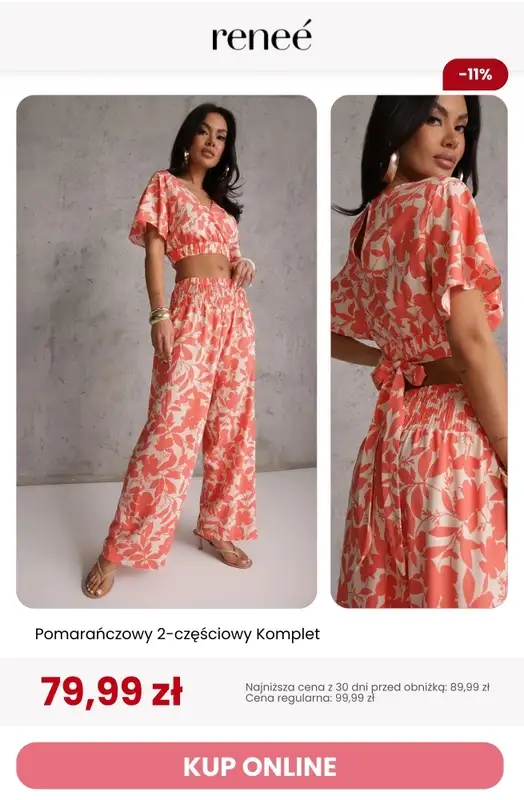 Renee - gazetka promocyjna Komplety damskie na WYPRZEDAŻY! od czwartku 13.08 do środy 19.08 - strona 9