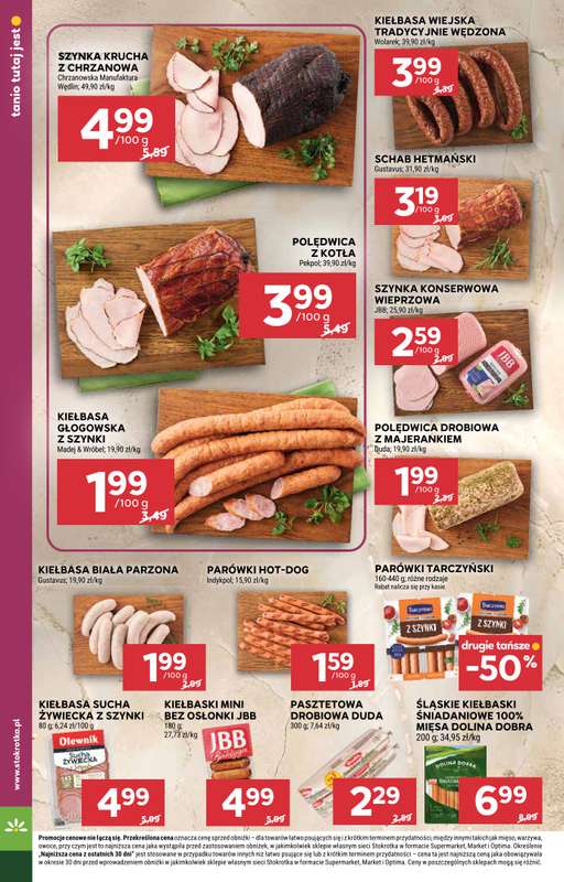 Stokrotka - gazetka promocyjna Gazetka Market od czwartku 13.08 do środy 19.08 - strona 8