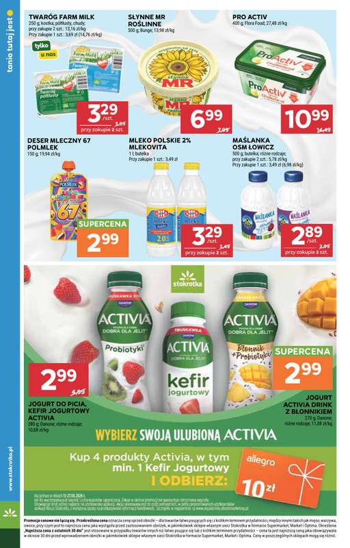 Stokrotka - gazetka promocyjna Gazetka Market od czwartku 13.08 do środy 19.08 - strona 14