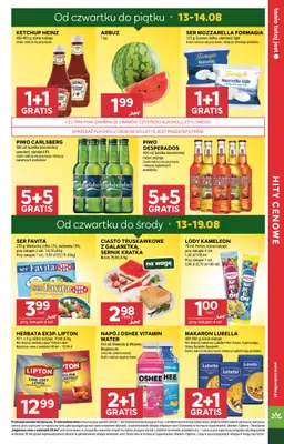 Stokrotka - gazetka promocyjna Gazetka Market od czwartku 13.08 do środy 19.08 - strona 5