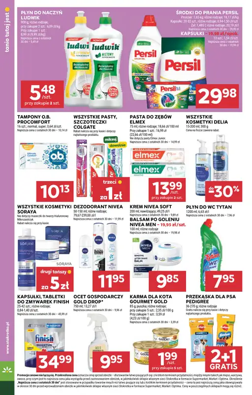 Stokrotka - gazetka promocyjna Gazetka Market od czwartku 13.08 do środy 19.08 - strona 30