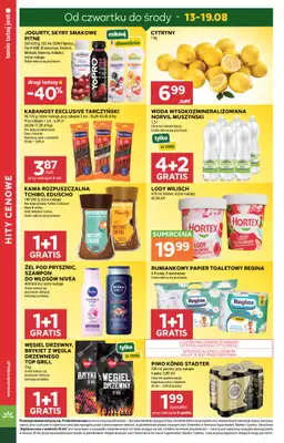 Stokrotka - gazetka promocyjna Gazetka Market od czwartku 13.08 do środy 19.08 - strona 6