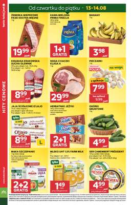 Stokrotka - gazetka promocyjna Gazetka Market od czwartku 13.08 do środy 19.08 - strona 4