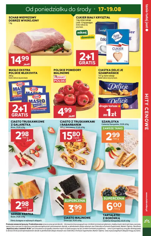 Stokrotka - gazetka promocyjna Gazetka Market od czwartku 13.08 do środy 19.08 - strona 7