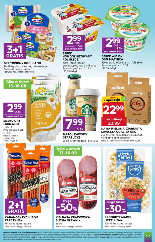 Stokrotka - gazetka promocyjna Gazetka Express od czwartku 13.08 do środy 19.08 - strona 4