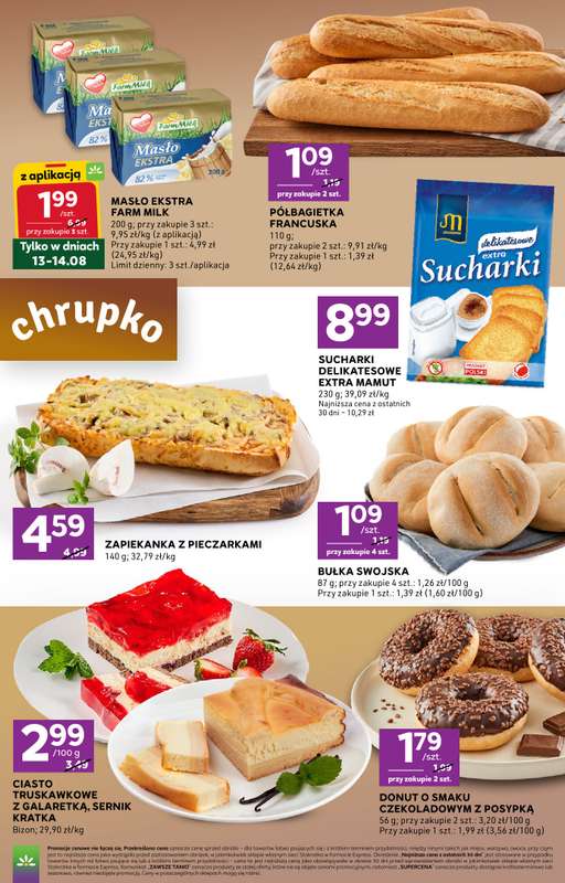 Stokrotka - gazetka promocyjna Gazetka Express od czwartku 13.08 do środy 19.08 - strona 3