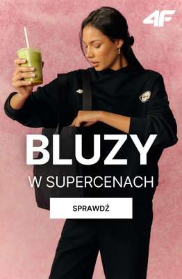 4F - gazetka promocyjna Bluzy damskie na wyprzedaży od czwartku 13.08 