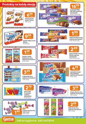 Gama - gazetka promocyjna Gazetka od środy 12.08 do wtorku 25.08 - strona 4