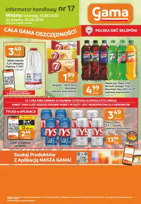 Gama - gazetka promocyjna Gazetka od środy 12.08 do wtorku 25.08 - strona 12
