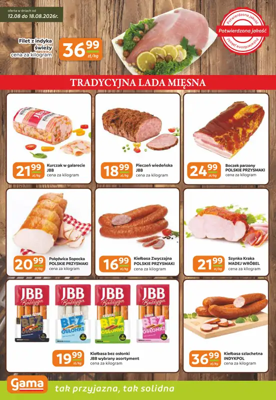 Gama - gazetka promocyjna Gazetka od środy 12.08 do wtorku 25.08 - strona 2
