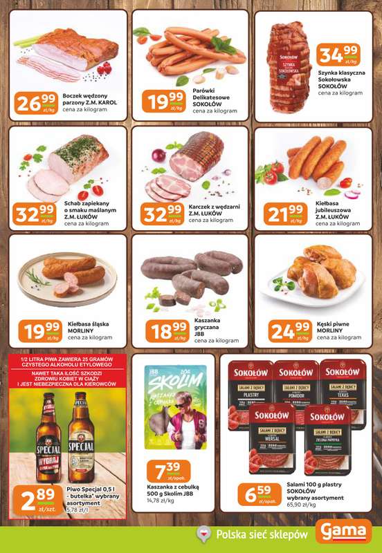 Gama - gazetka promocyjna Gazetka od środy 12.08 do wtorku 25.08 - strona 3