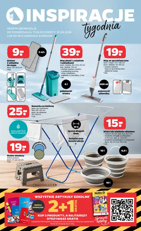 Netto - gazetka promocyjna Inspiracje tygodnia Łazienka  do soboty 22.08 - strona 2