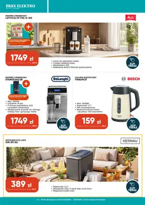 Max Elektro - gazetka promocyjna Gazetka od środy 12.08 do środy 26.08 - strona 5
