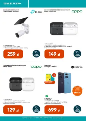 Max Elektro - gazetka promocyjna Gazetka od środy 12.08 do środy 26.08 - strona 8