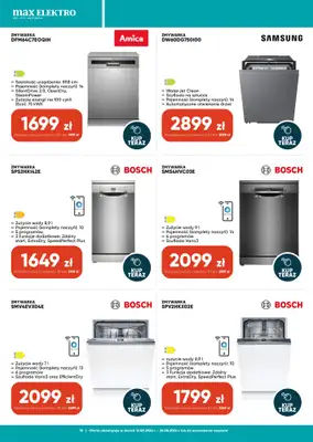 Max Elektro - gazetka promocyjna Gazetka od środy 12.08 do środy 26.08 - strona 18