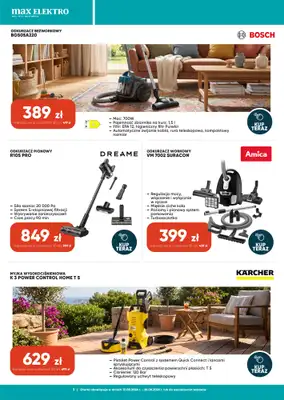 Max Elektro - gazetka promocyjna Gazetka od środy 12.08 do środy 26.08 - strona 3