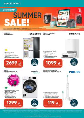 Max Elektro - gazetka promocyjna Gazetka od środy 12.08 do środy 26.08