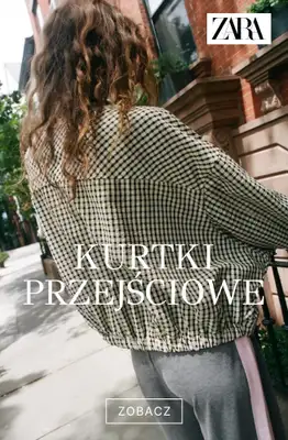 Zara - gazetka promocyjna Kurtki przejściowe od czwartku 13.08 